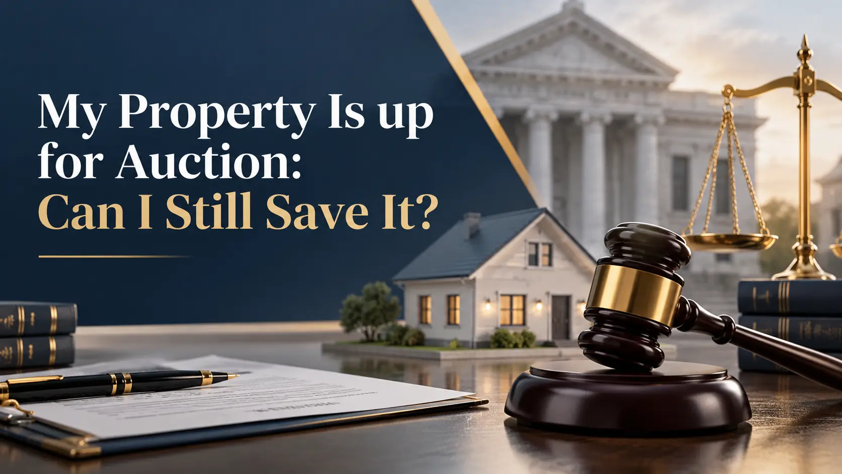 My Property Is up for Auction: Can I Still Save It?